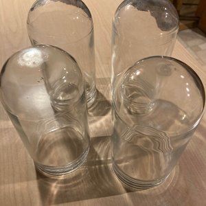 Crouse-Hinds V63 Clear Glass Globe  set of four   7inch